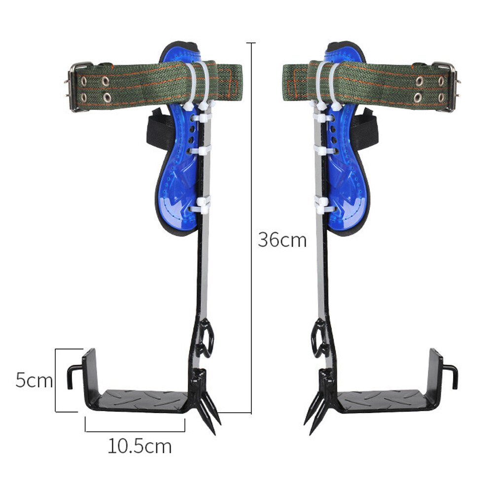 Outdoor Tree Pole Climbing Spike Set Multi-function Pair Tree Climbing Tools Kit