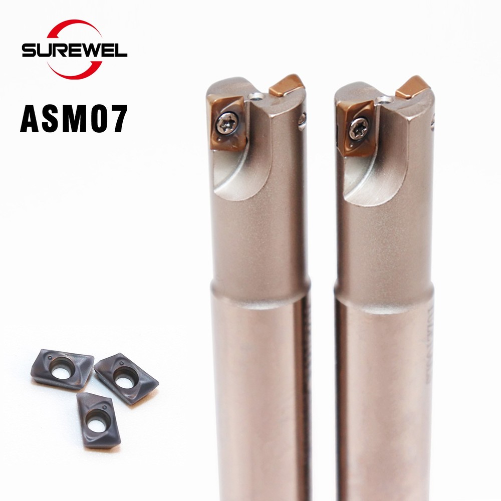 ASM07 Small Diameter Right Angle Precision Milling Holder,with JDMT070208 Insert