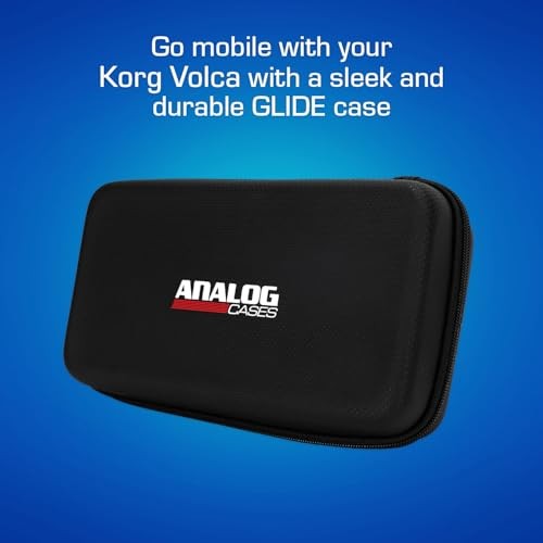 Korg Volca Case - Custom-Fitted Compact GLIDE Case for Travel