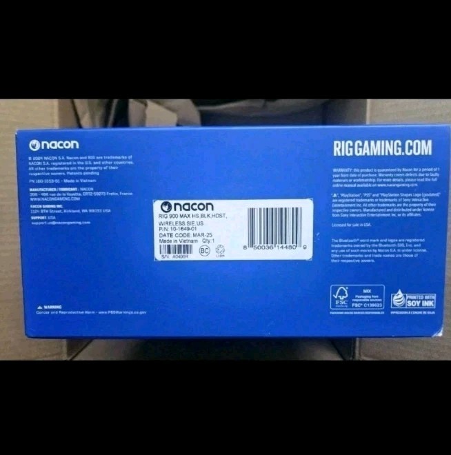 RIG 900 MAX HS Multi-Platform Dual Wireless Gaming Headset (New)