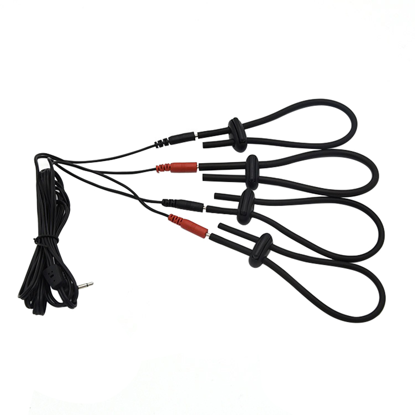 Electtro Shock Ring Physiotherapy Device E Stim Belt Penis Extender Enhancer Kit