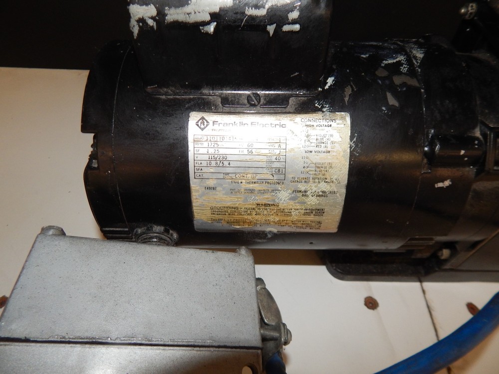 Alcatel Type 2012 Rotary Vane Vacuum Pump (UDK49)
