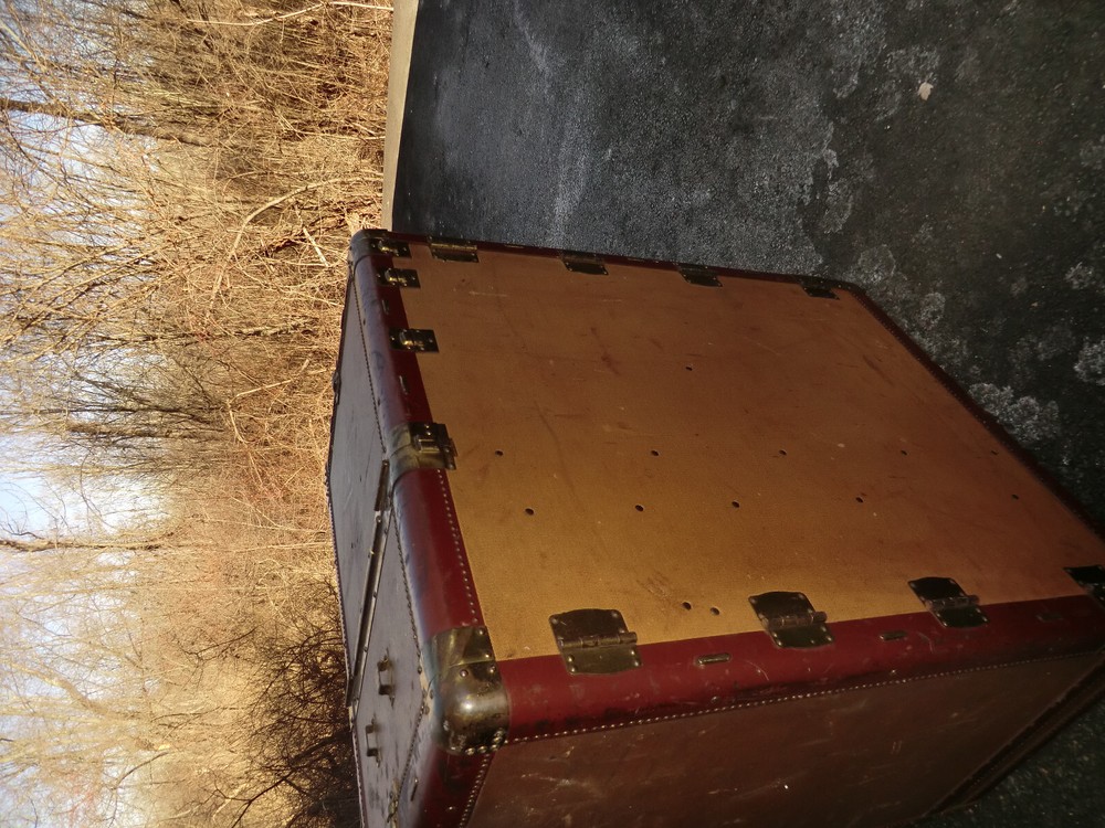 Antique Hartman Turntable Steamer Trunk