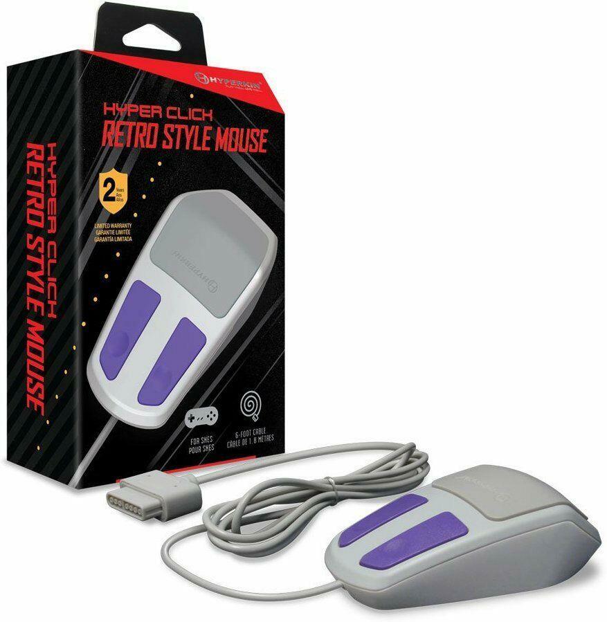 Hyperkin Hyper Click Retro Style Mouse for Nintendo SNES (V428)