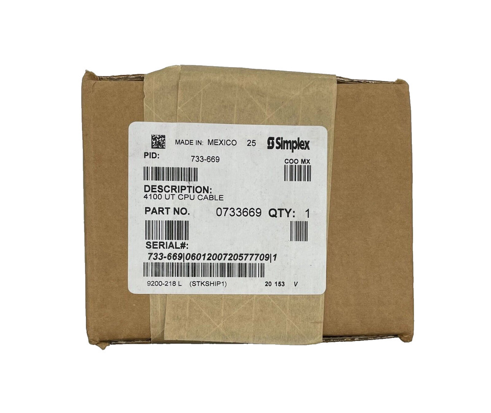 Simplex 733-669 - Same Day Shipping (SEALED)