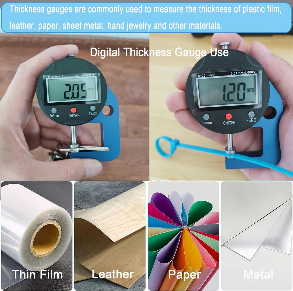 GUIRUIMOON Digital Micrometer Measuring Indicator Range...