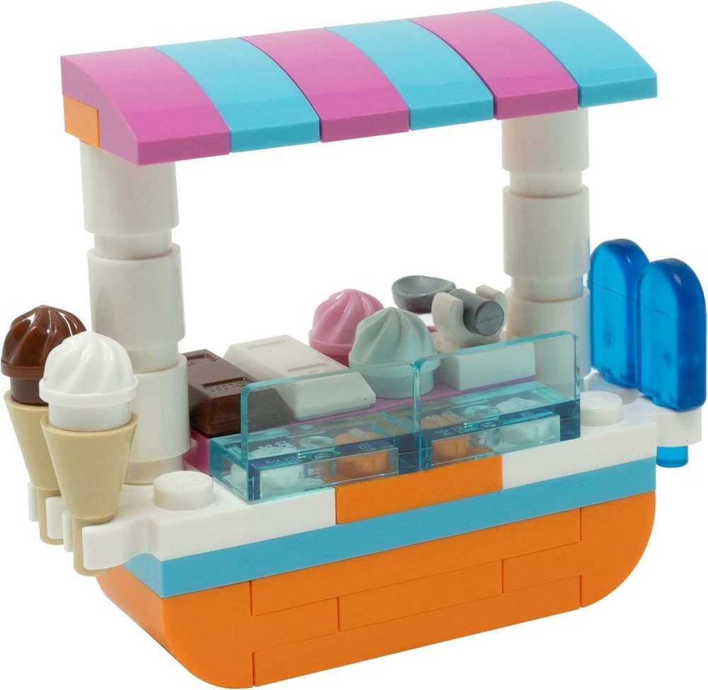LEGO Friends Micro Sets: Ice Creme Stand and Smoothie Both Combo Pack