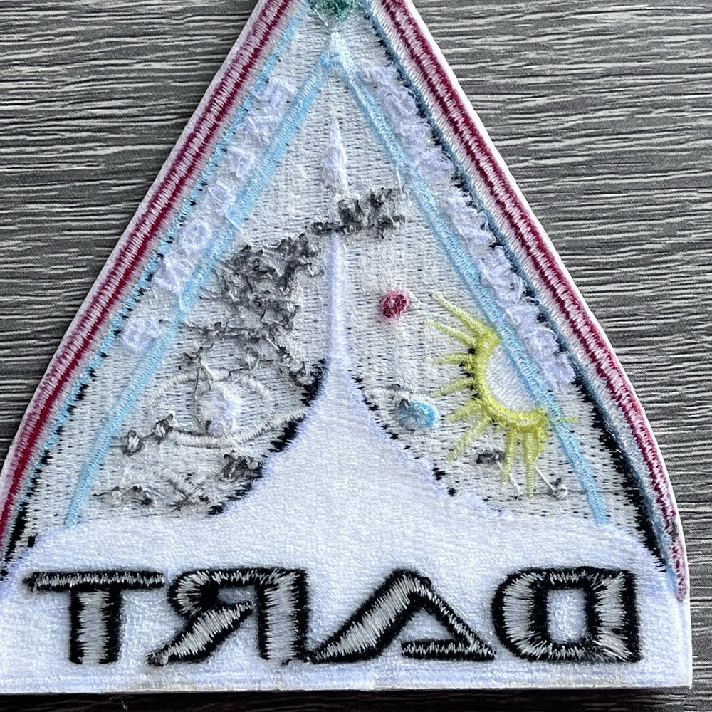 DART FALCON 9 AUTHENTIC SPACEX SPACE-X EMPLOYEE *X* MARKED PATCH 🚀