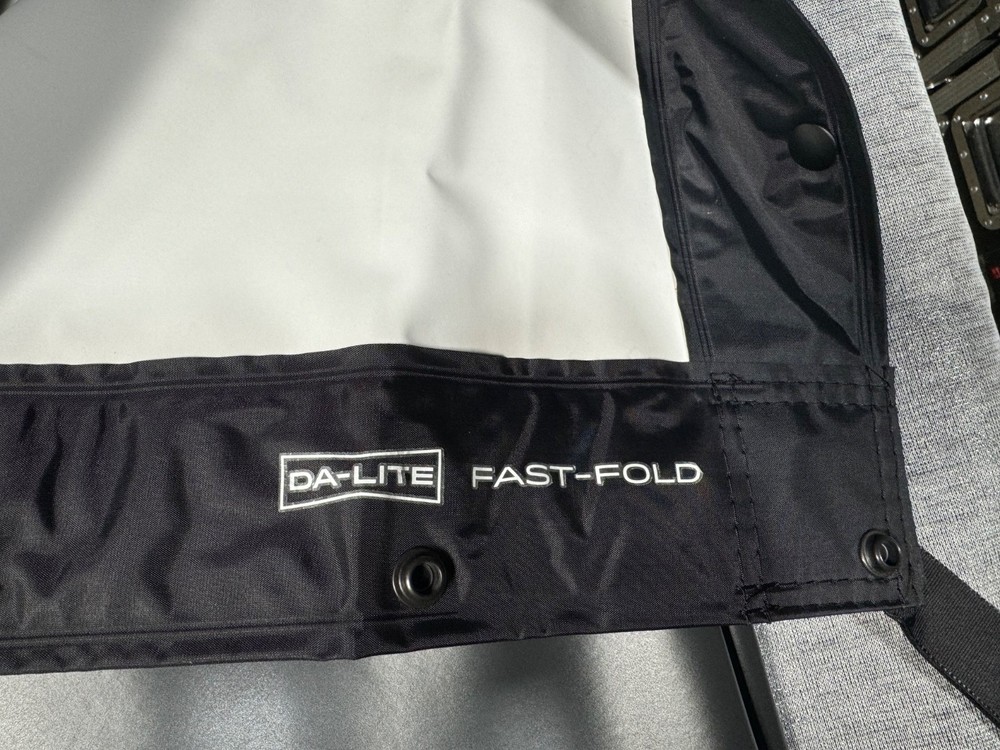 Da-Lite fast fold screen 7' x 12' Front Fabric