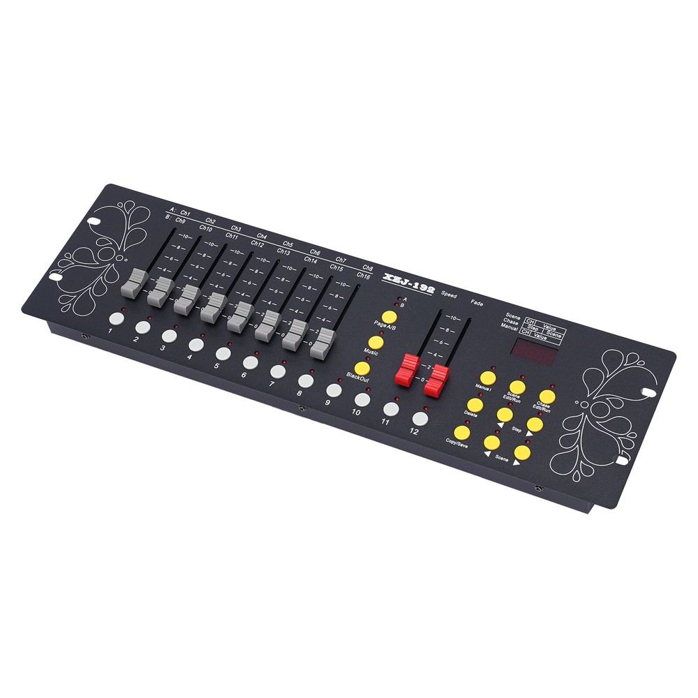 DJ DMX 512 192 Channels Operator Console Controller Stage Lighting DJ Party US