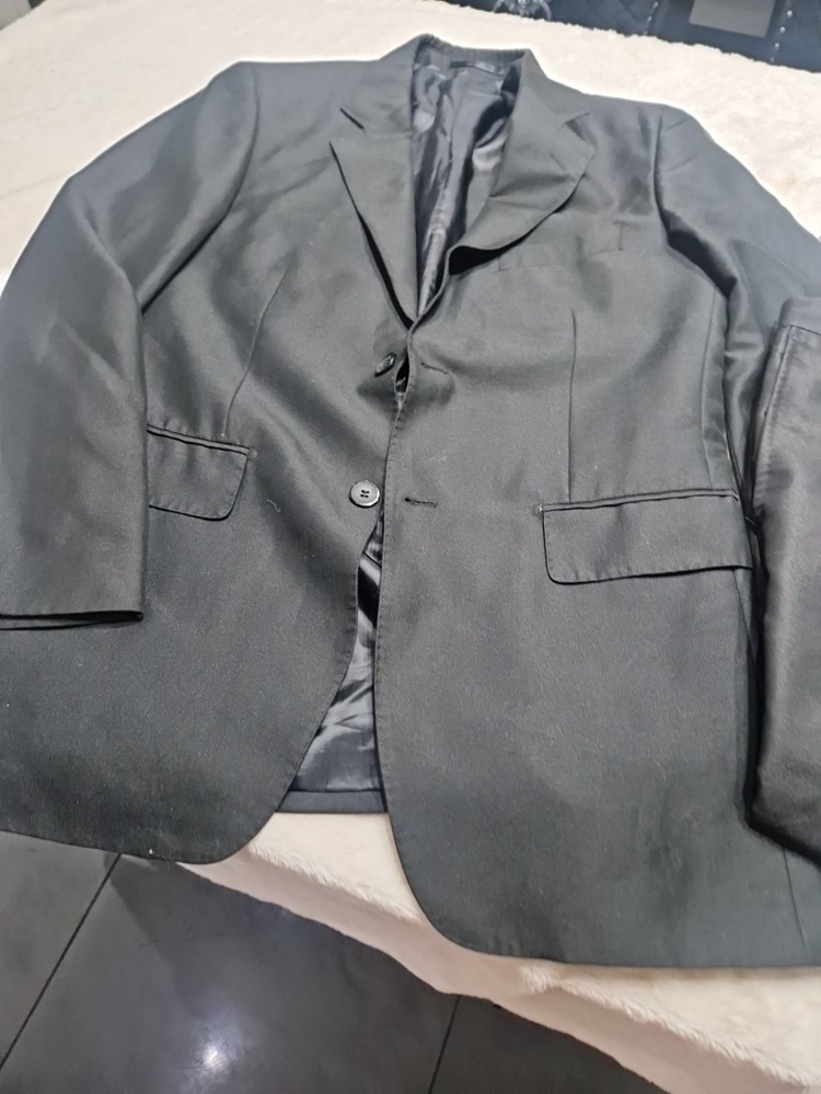 Leonardo Pellini Made In Italy Black Suit