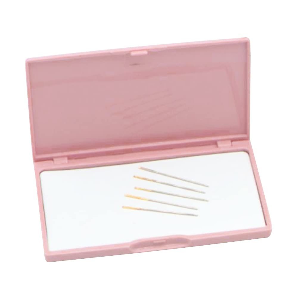 Magnetic Needle Case,Portable Knitting Pin Holder Case Random Pattern