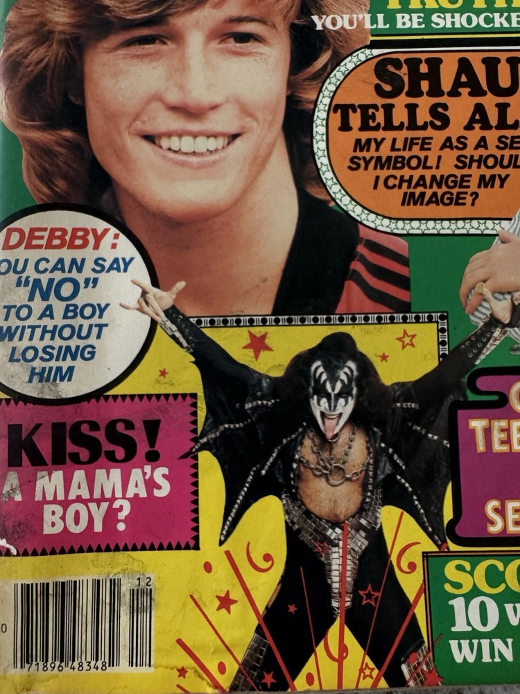 KISS 1978 TEEN SPECTACULAR MAGAZINE GENE PAUL ACE PETER AUCOIN VINTAGE MEGA RARE