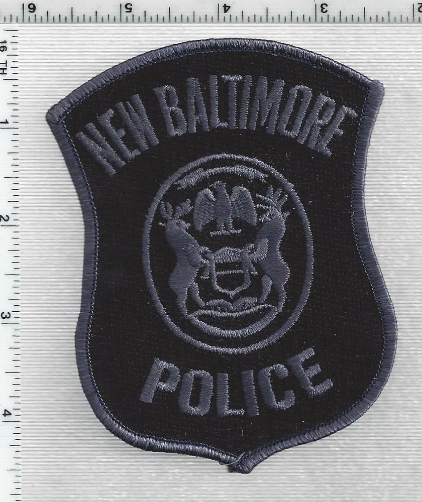 New Baltimore Police (Michigan) 1st Issue Subdued Shoulder Patch