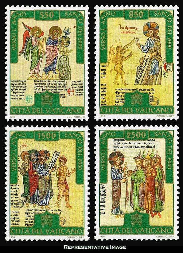 Vatican City Scott 1015-1018 Mint never hinged.