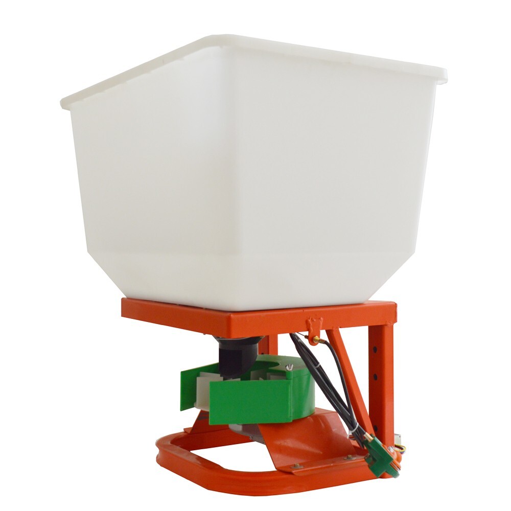 265lbs Capacity Fertilizing Machine 180W Tractor Front-mounted Electric Seeder
