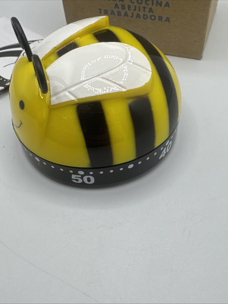 Avon Busy Little Bee Kitchen Timer Bumble Insect 2013 60 Minute Timer NOS