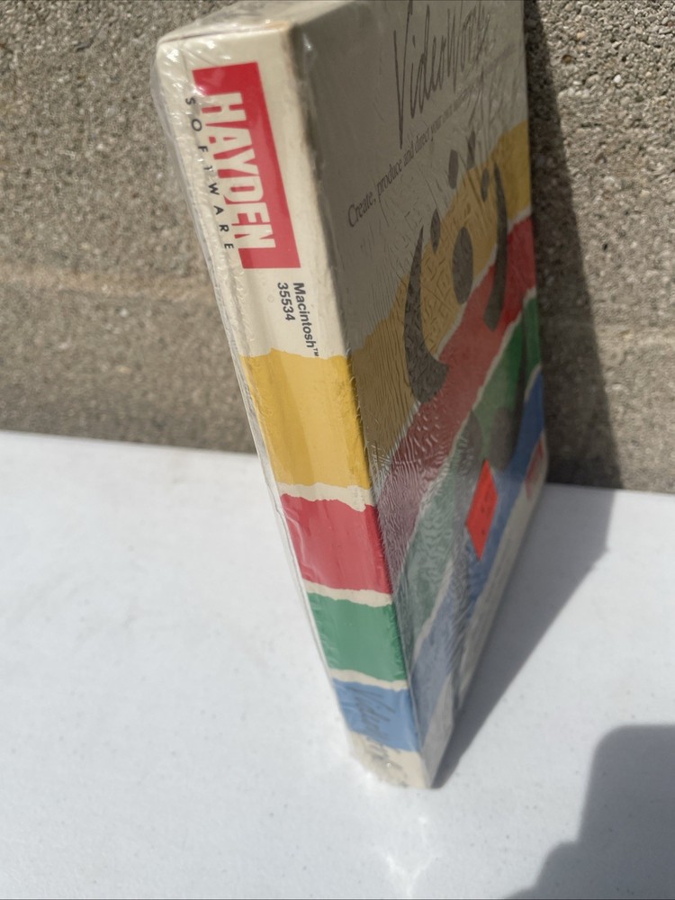 Apple Macintosh Software - VideoWorks, 3½" Floppy Disk, 1985 Sealed RARE