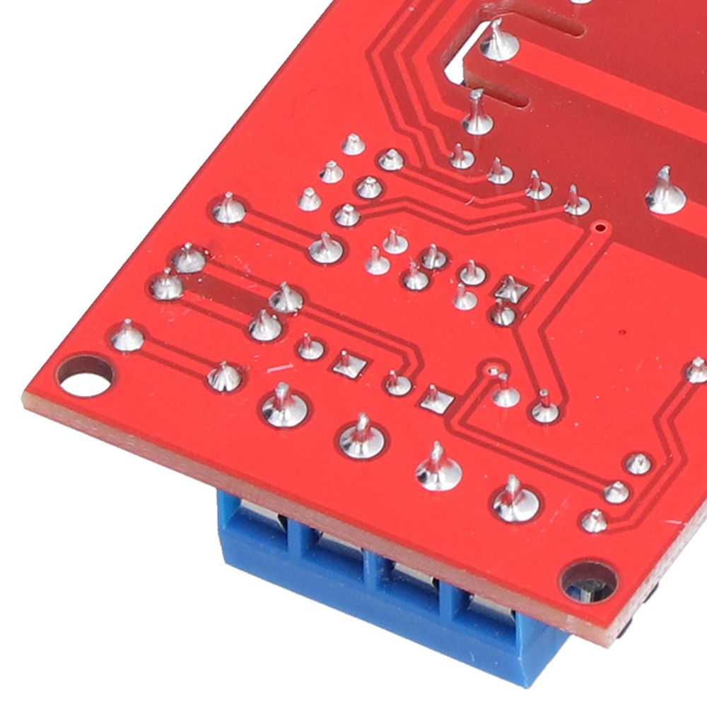 Relay Module 2 Channel Button Self-Locking Interlock High Low Level Trigger