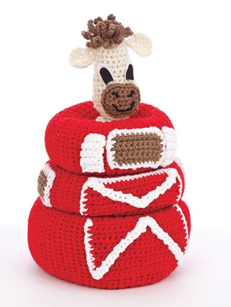 NEW CROCHET PLAY TIME STACKERS 6 LOVABLE SETS