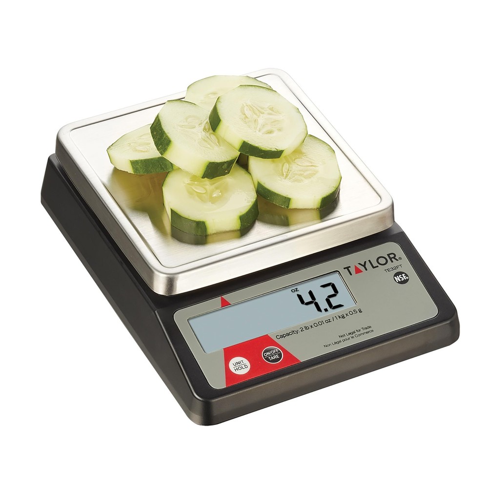Taylor Compact Digital Portion Control Scale, Food Scale for Precise Weight