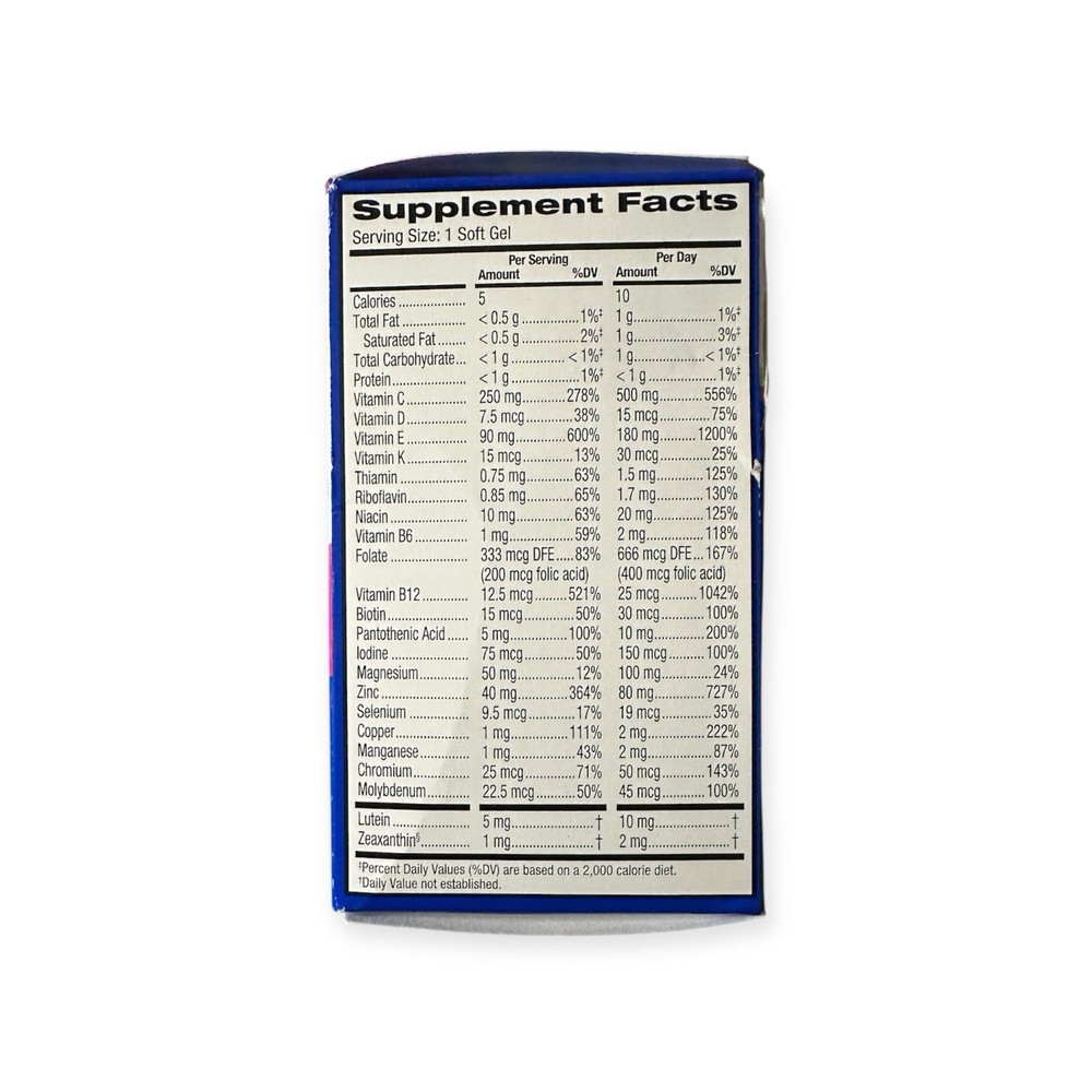 PreserVision AREDS 2 + Formula Multivitamin 100ct Exp 09/26+