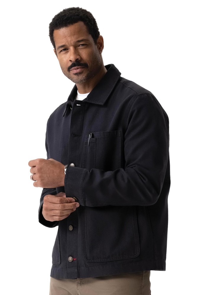 Men's Utility Chore Coat, Black, Large