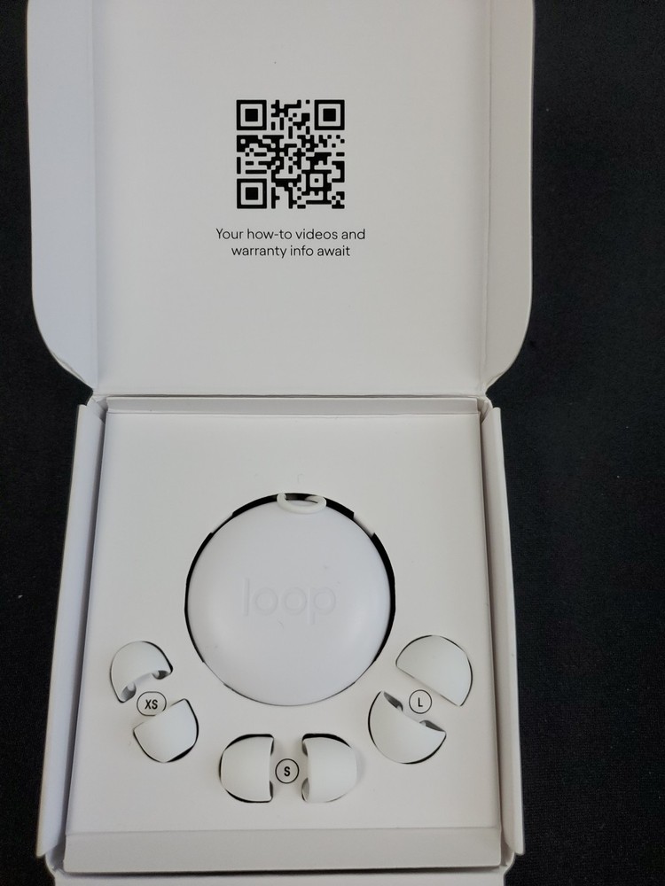 Loop Quiet 2 Earplugs White 14DB *Open Box*