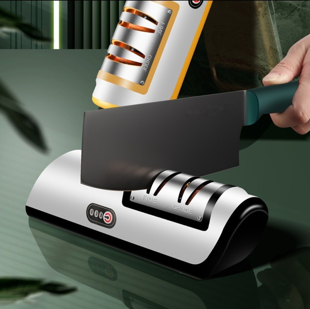 USB Rechargeable Electric Knife Sharpener