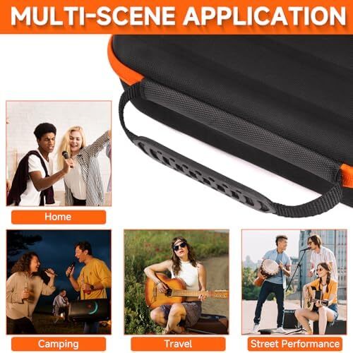 Wireless Microphone Case Compatible with JBL PartyBox Wireless Mic - 2X Digital