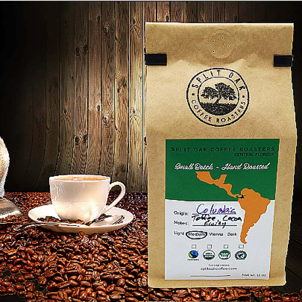 Colombian Coffee Whole Bean12oz - Medium Roast