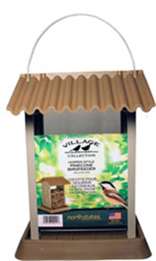 VILLAGE COLLECTION PINECONE BIRD FEEDER