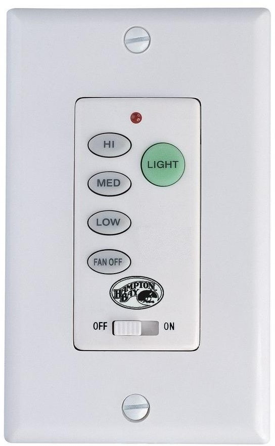 Hampton Bay Ceiling Fan Wall Control Kit Fan Speed Light Operation Wall Switch