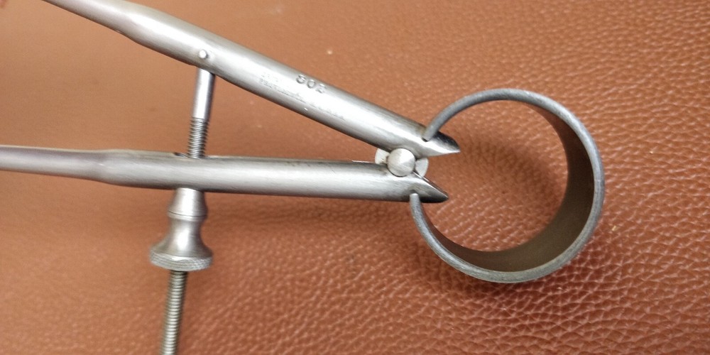 NICE Vintage Brown & Sharpe 802 USA 6" INSIDE Caliper, Premium toolmakers