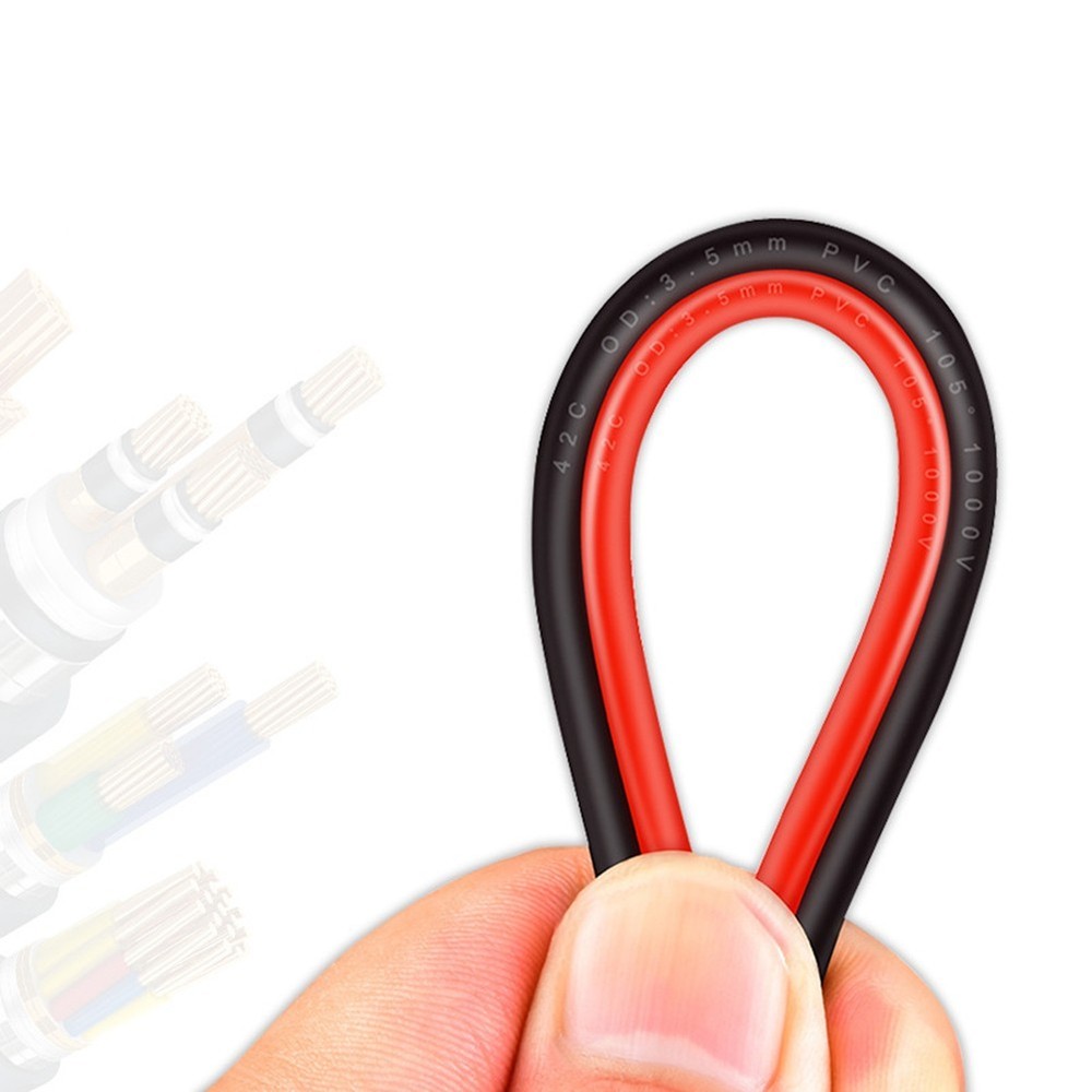 Multimeter Test Wires Test Probe Set Copper Test Wires Interchangeable Probes