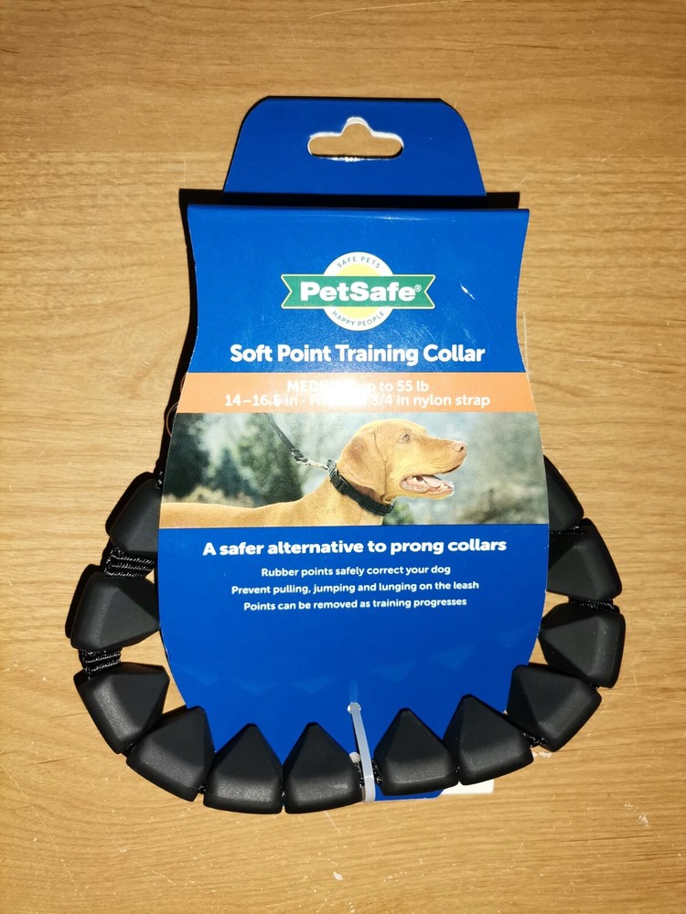 PetSafe Soft Point No Pull Training Dog Collar, Medium upto 55lbs - Retails $17