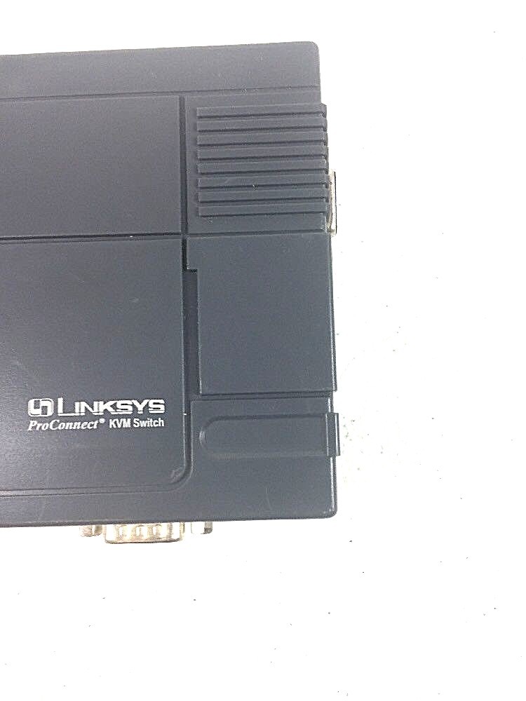 Linksys Model KVM100SK ProConnect KVM 2-Port Switch w/o Cables