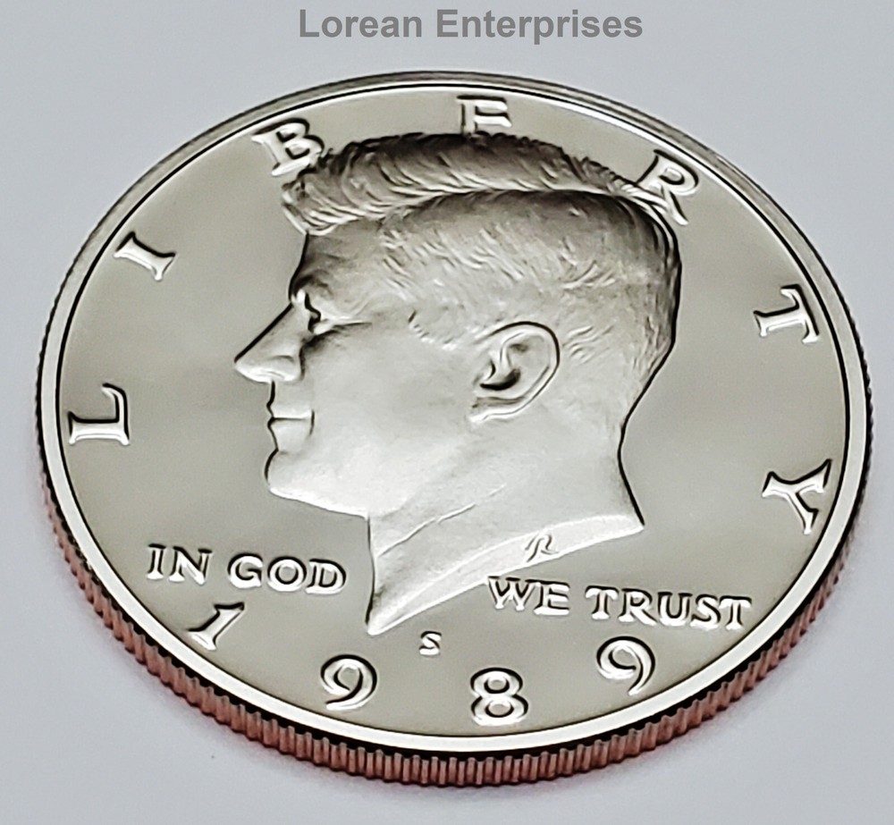 1989 S Kennedy Half Dollar ✼CLAD PROOF✼ Uncirculated