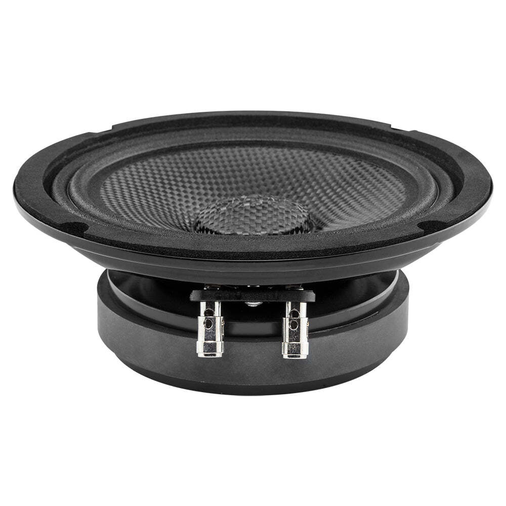 DS18 PRO-CF6.4SL 6.5" Slim Motorcycle Speaker 250W Carbon Fiber Water Resistant
