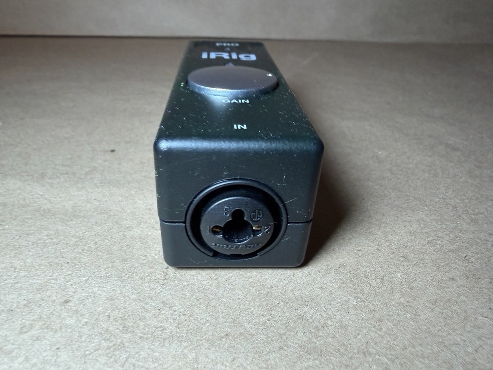 IK Multimedia iRig Pro Universal Audio-MIDI Interface Pro for iOS and Mac