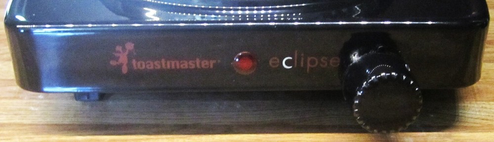 Toastmaster Eclipse 6431 Extra Burner Buffet Range/Hotplate/1200 Watts/EXC