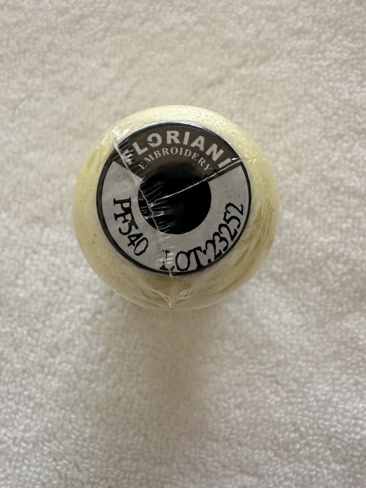 Floriani Machine Embroidery Thread . PF540. Lot:23252