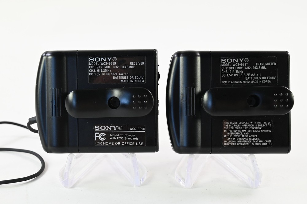 Sony WCS-999 Wireless Microphone System WCS999 #G232