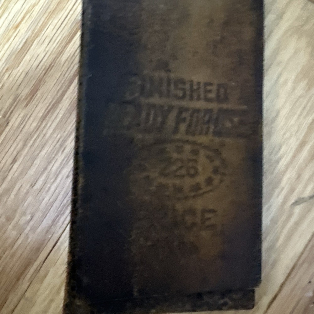 Russia Shell Leather Barber Strap