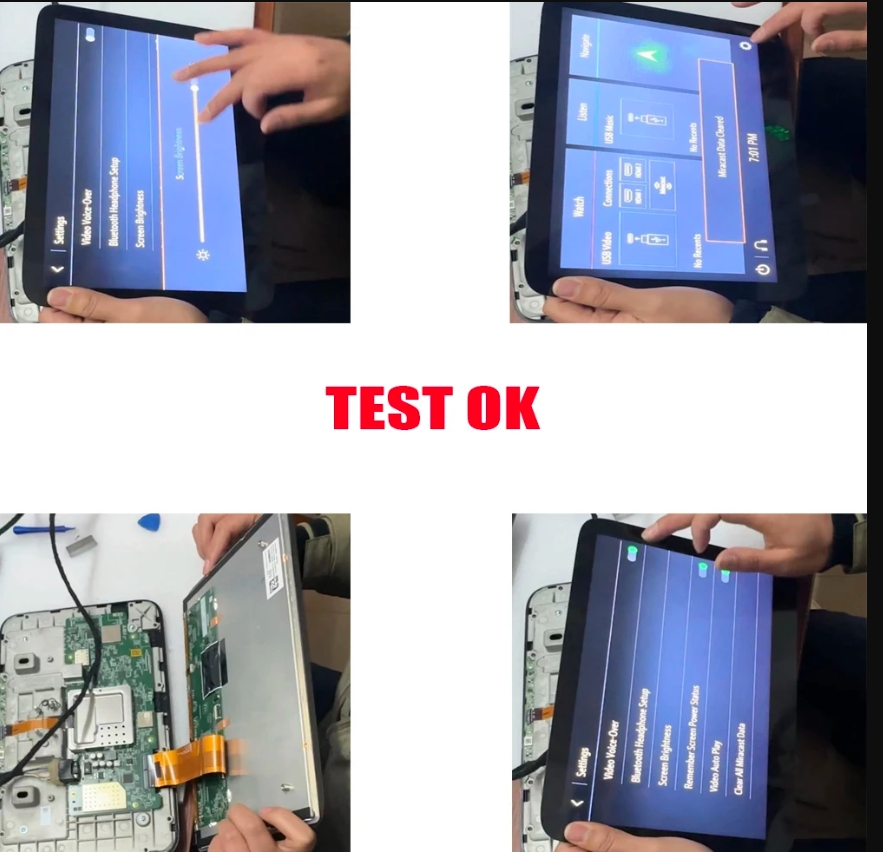 85100044 84824745 LCD Display 2021-24 Suburban GMC Yukon XL Headrest BACK SEAT