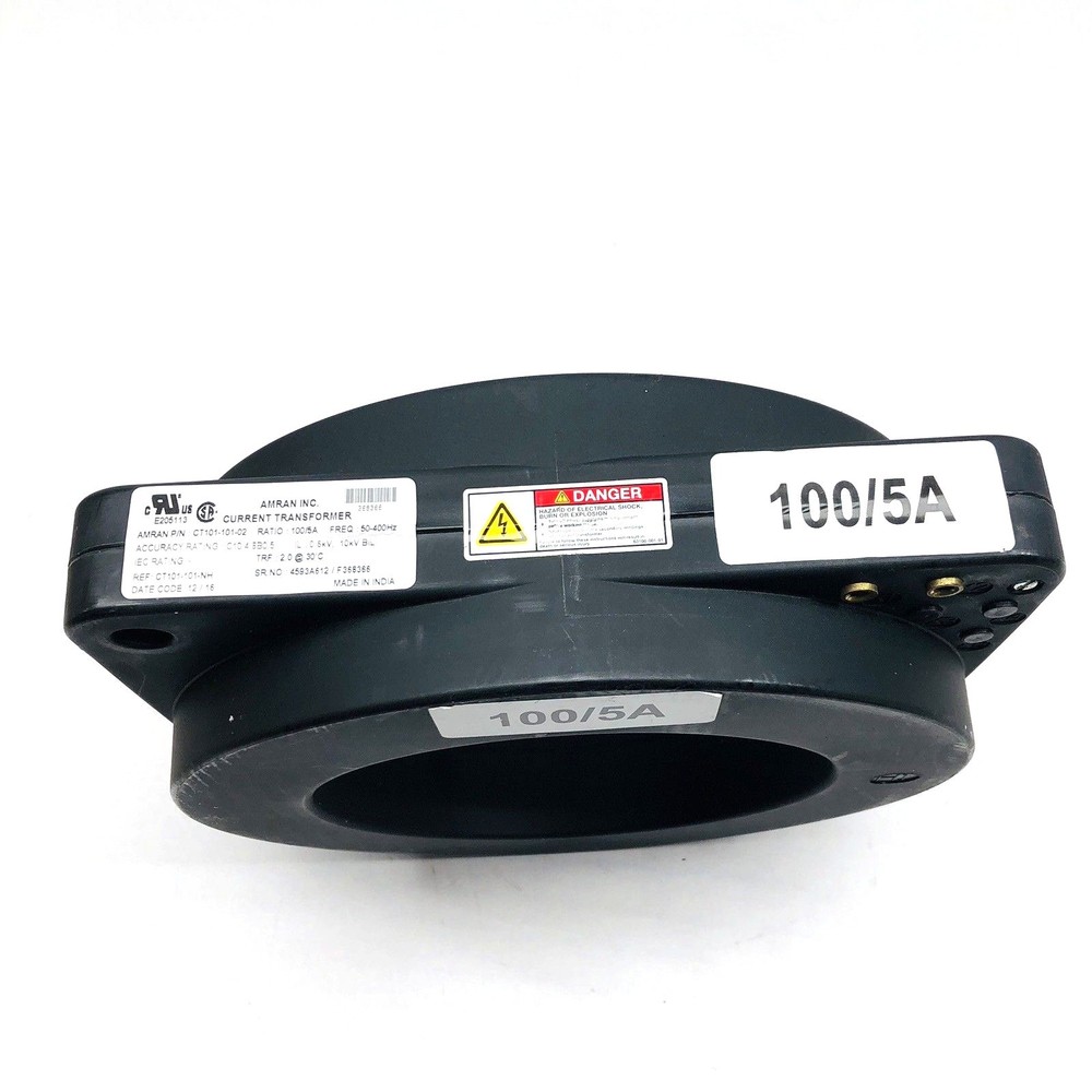 AMRAN-4593A612/F368366-CURRENT TRANSFORMER INSTRUMENTS CROMPTON CT101-101-02 FRE