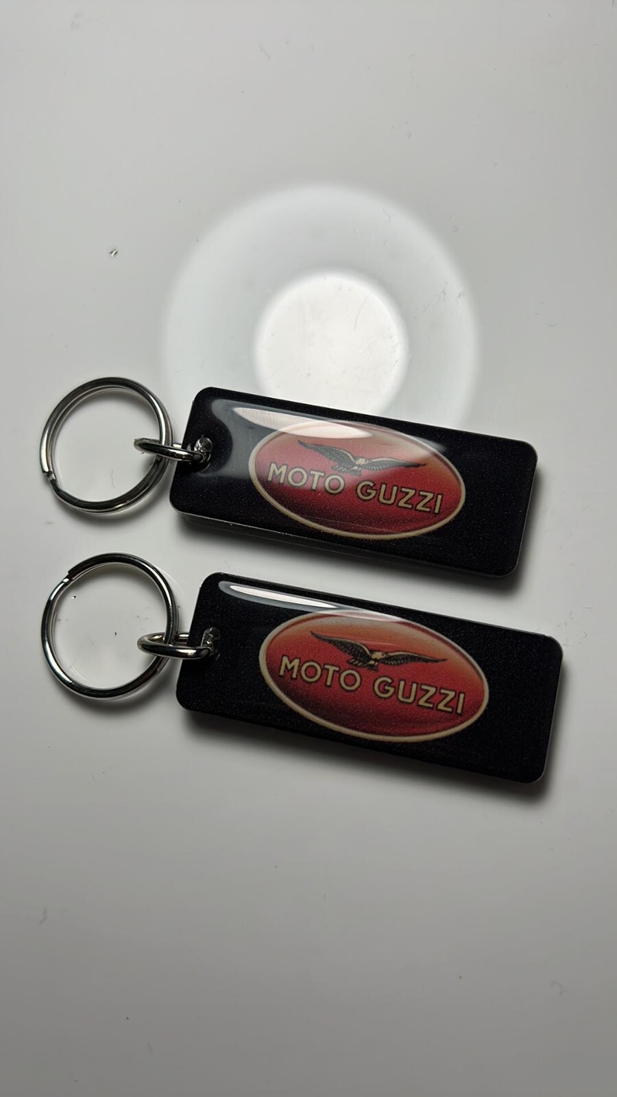 Moto Guzzi Motorcycle Key Chain 2 pack California Stone Racer MGX-21 Audace