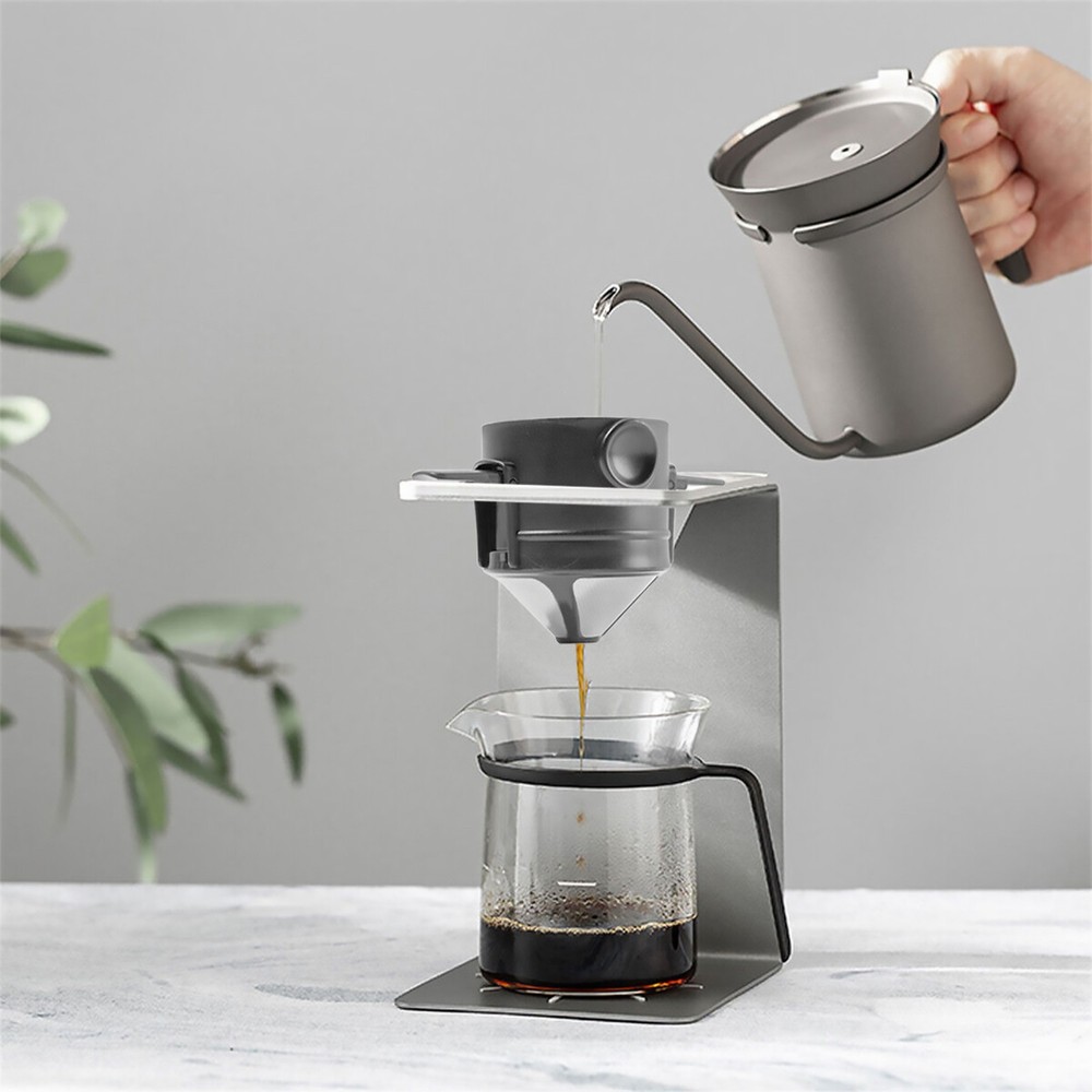 Portable Foldable Coffee Filter Reusable Coffee Funnel Paperless Accessory