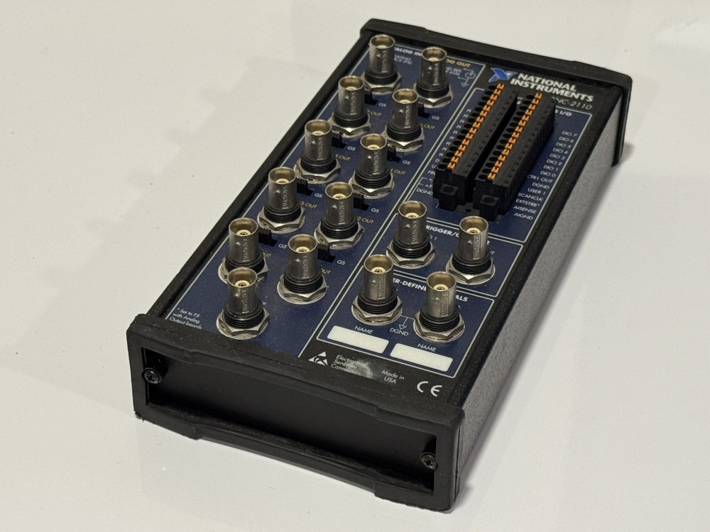 National Instruments BNC-2110 Data Acquisition Breakout Box