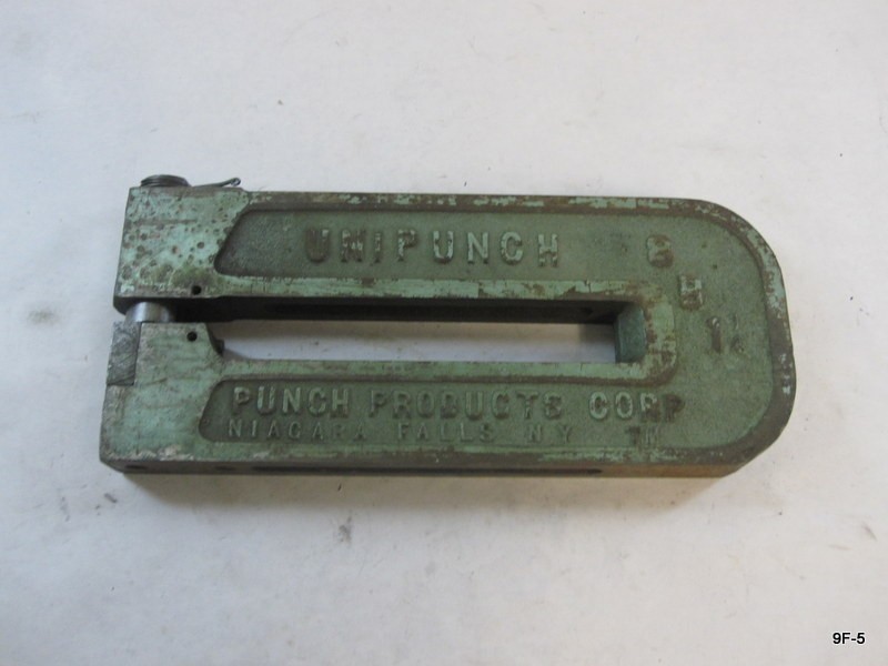 UNIPUNCH 8B 1-1/4 C Frame Punch Sheet Metal Hole Press Tool